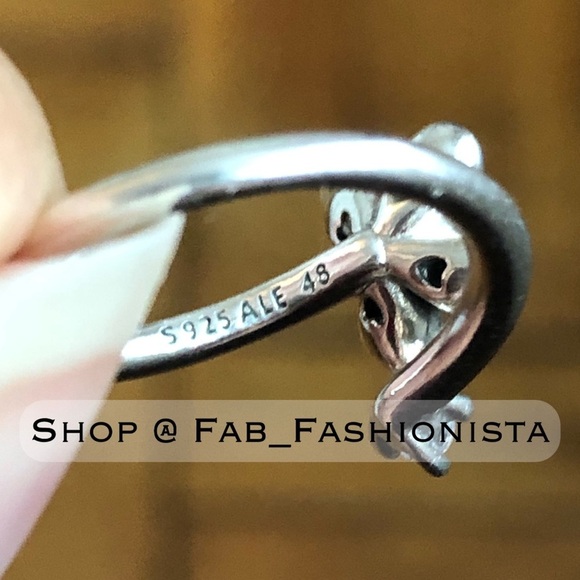 Pandora flower ring sterling silver size 48 - Picture 7 of 8
